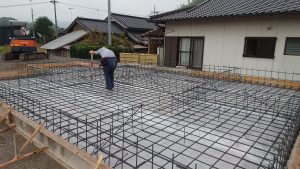配筋検査の様子